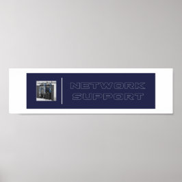 Poster nätverkssupport