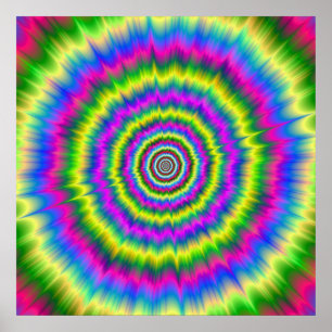 Poster neon-explosion