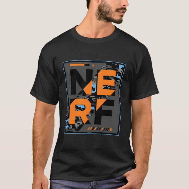 Poster Nerf Camouflage Glitch T Shirt (Framsida)