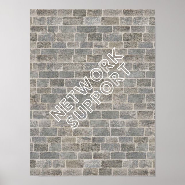 Poster Network Support (Framsidan)