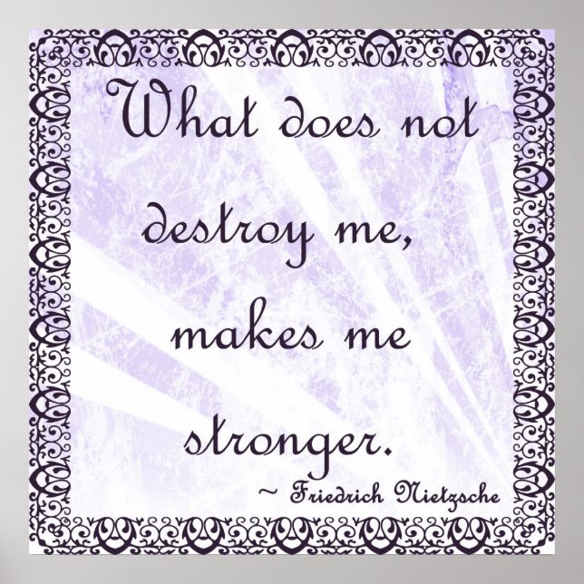 Poster - Nietzsche (Framsidan)