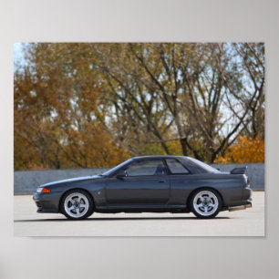 Poster NISSAN HORISONT 1989 R32 GT-r
