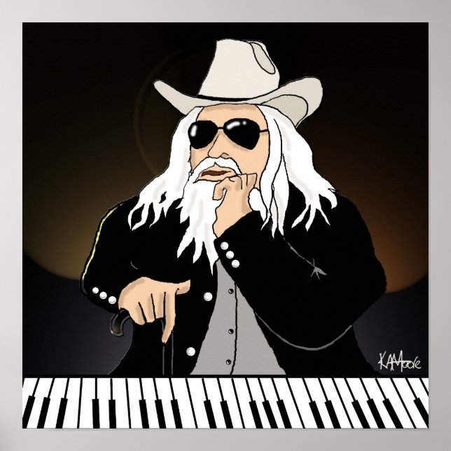 Poster "Noel" - av Kev Moore (Framsidan)