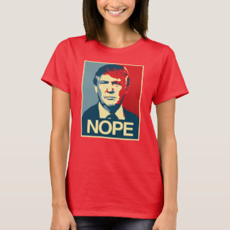 Poster Nope - Donald Trump - Tee