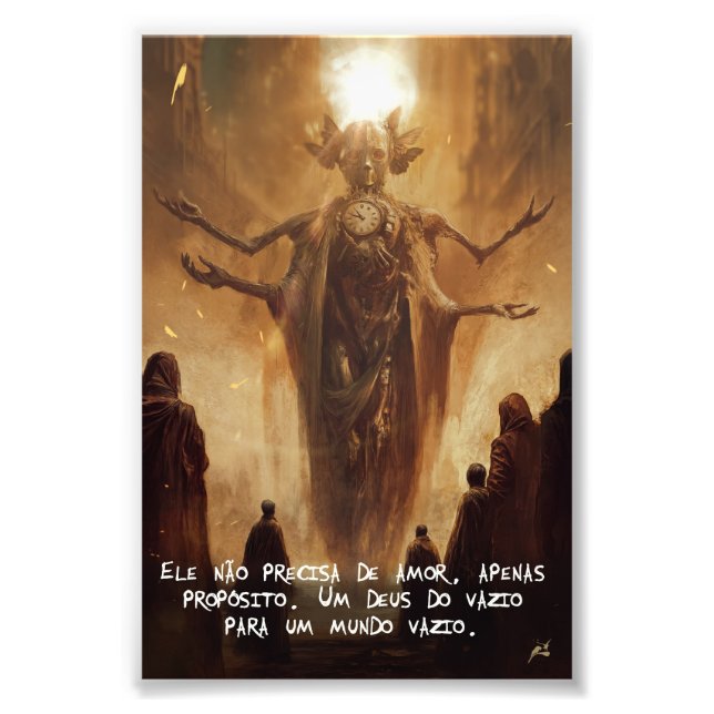 Poster Novo Mundo (frase III) (Framsidan)