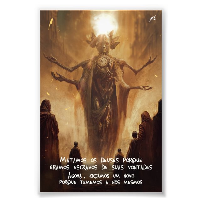 Poster Novo Mundo (frase IV) (Framsidan)