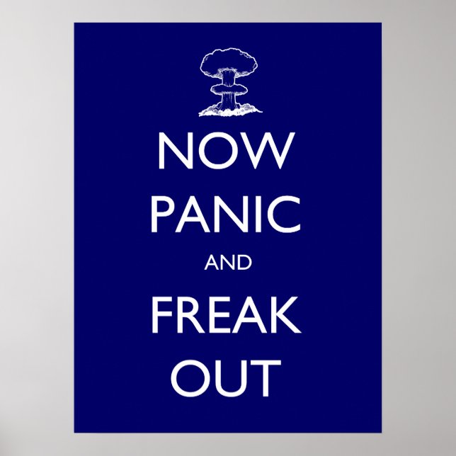 Poster nu Panic och Freak ut (Framsidan)