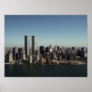 POSTER NYC~ in Memoriam ~ Twin Torn