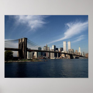 POSTER NYC~ in Memoriam ~ Twin Torn