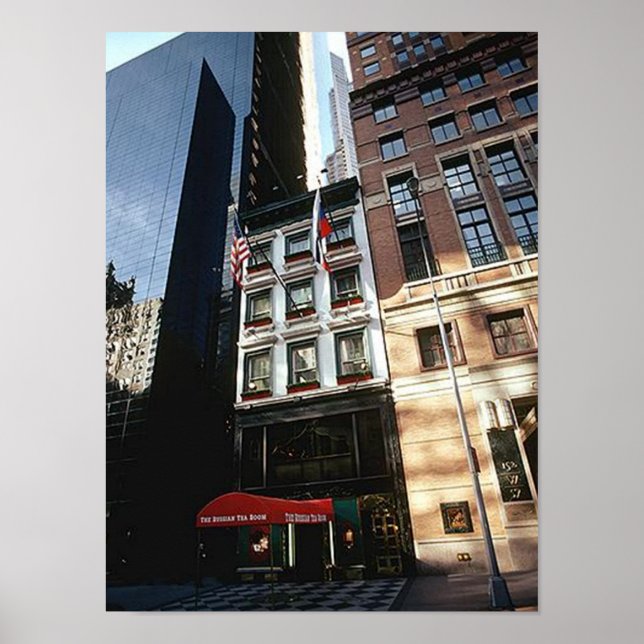 POSTER NYC~ Russian Tea Room Carnegie Metropolitan (Framsidan)