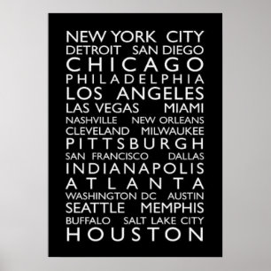 poster, nyc skyline art, manhattan w poster