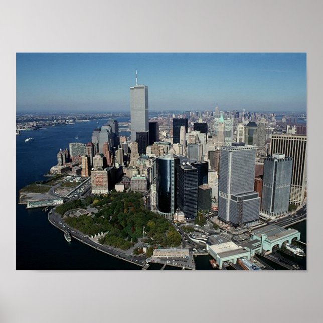 POSTER NYC~ World Trade Center ~ Twin Torn (Framsidan)