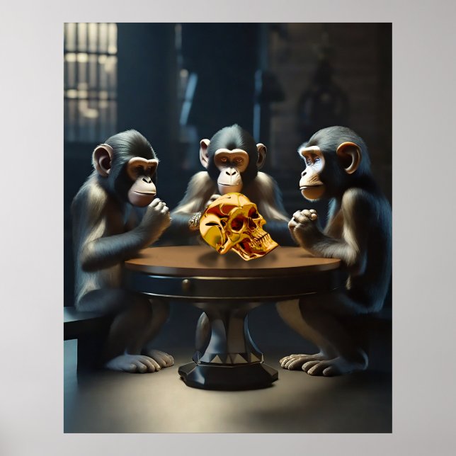 Poster nyfikna appar (Framsidan)