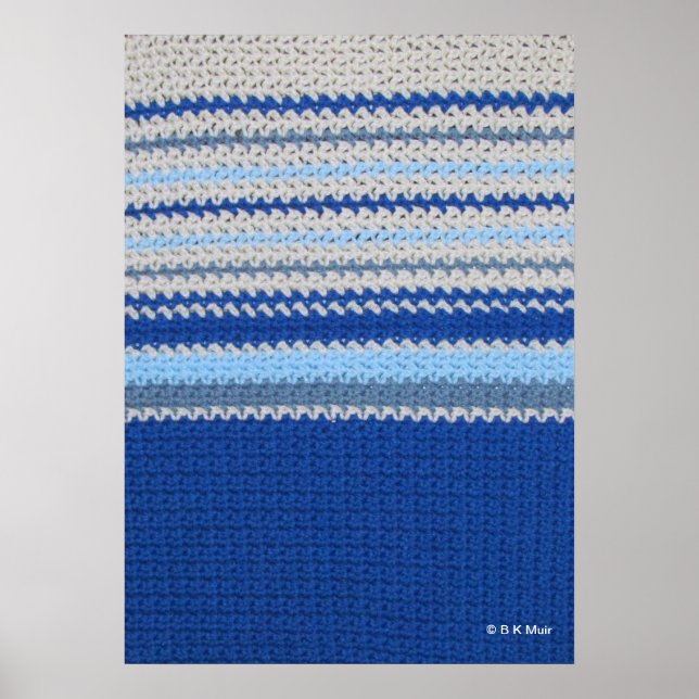 Poster - Oceanen Horisont i Crochet (Framsidan)