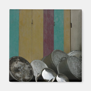 Poster och pannor magnet