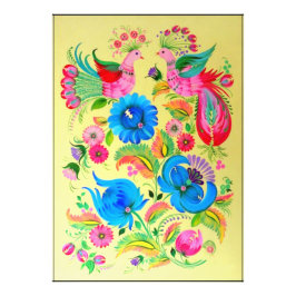 Poster och skriver ut