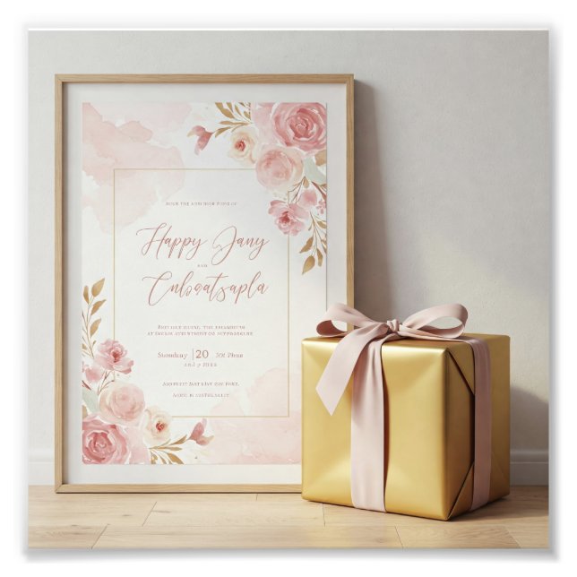 Poster och skriver ut (Framsidan)