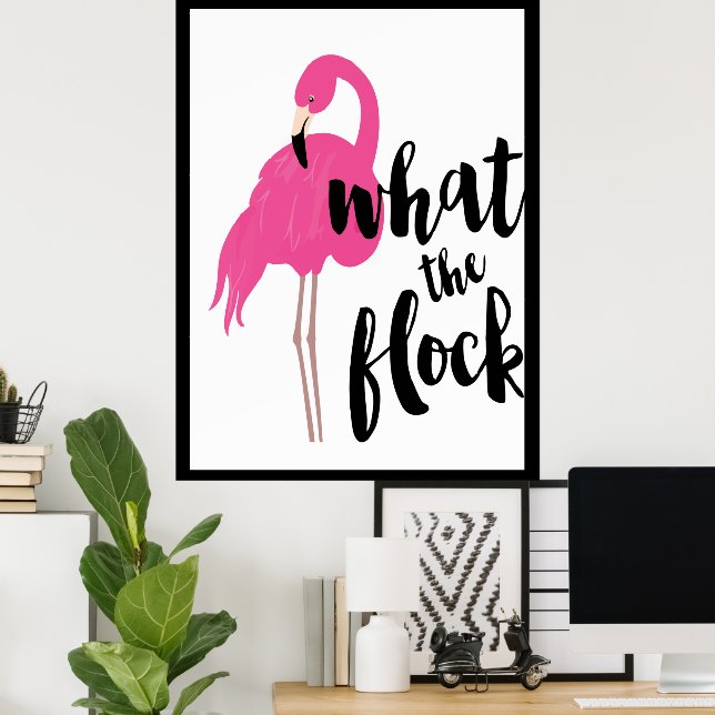 Poster och skriver ut (Hemmakontoret)