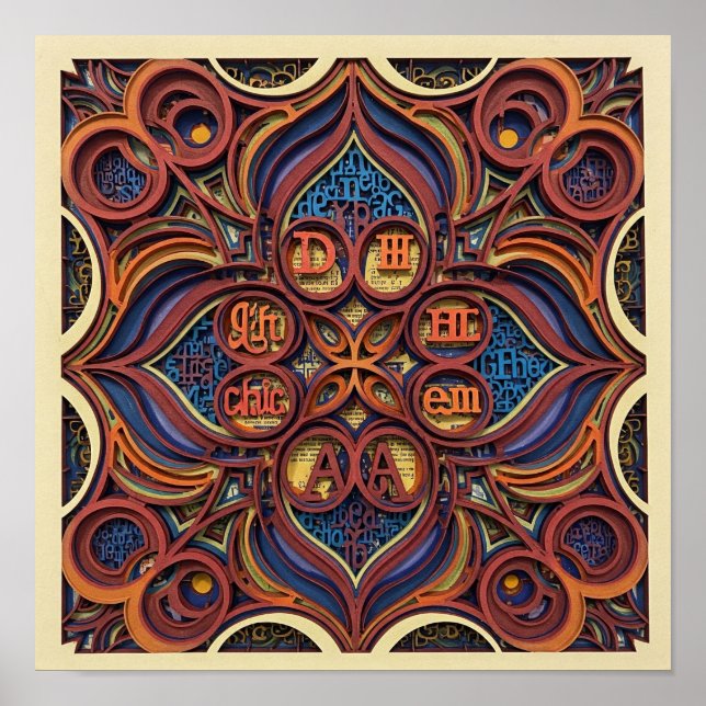 Poster och skriver ut (Framsidan)