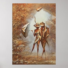 Poster och skriver ut