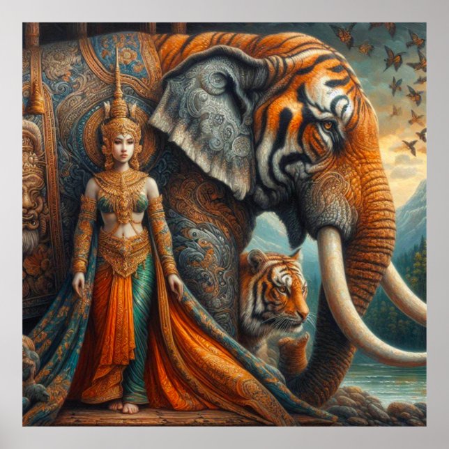 Poster och utskrift i andlig (Framsidan)