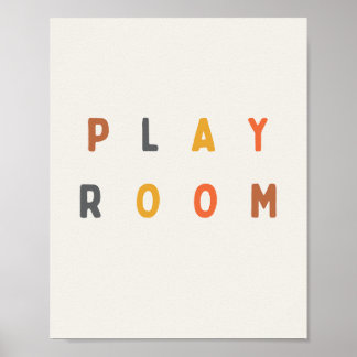 poster och utskrift i spelrum