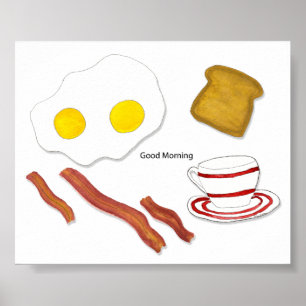 Poster och utskrifter på bra Morgon