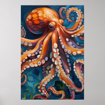 Poster | Octopus | Art
