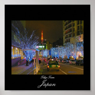 Poster of Tokyo Tower in Japan