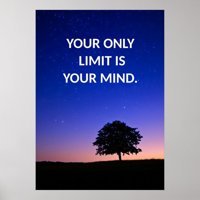 Poster offert för positiv bekräftelse (Framsidan)