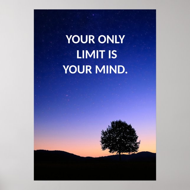 Poster offert för positiv bekräftelse (Framsidan)