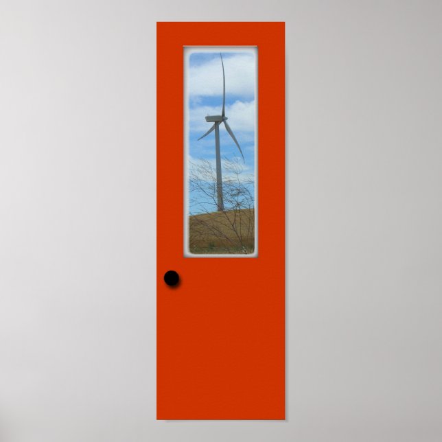 Poster - Office-dörr (Framsidan)