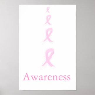 Poster om bröstcancermedvetenhet