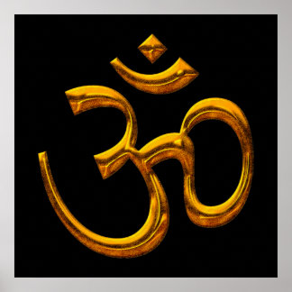 Poster OM,Gammal Guld-effekt