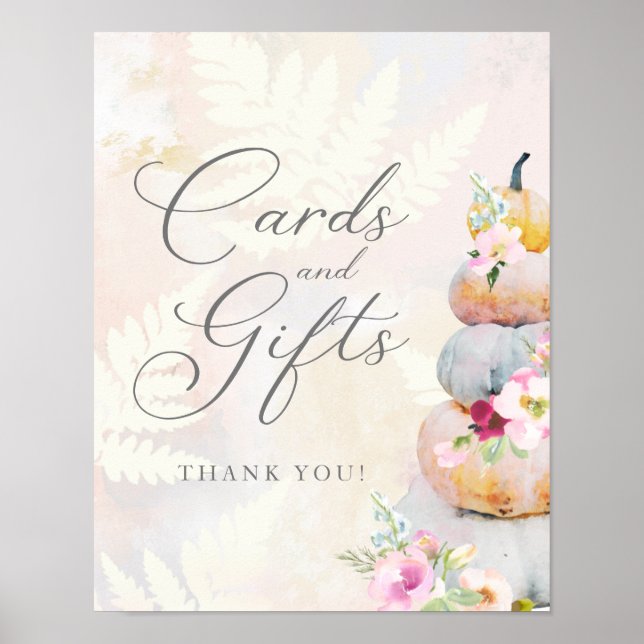 Poster om klumpingskort och presentkort (Framsidan)