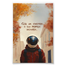 Poster Outro Planeta (frase III)