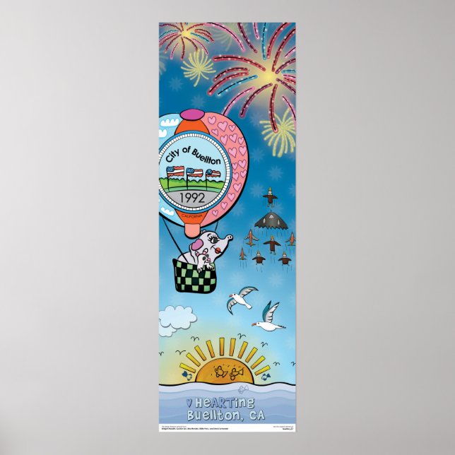 Poster - över havet (Framsidan)