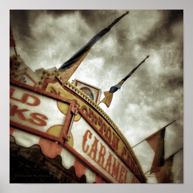 Poster på bomullsbergartorget (Framsidan)