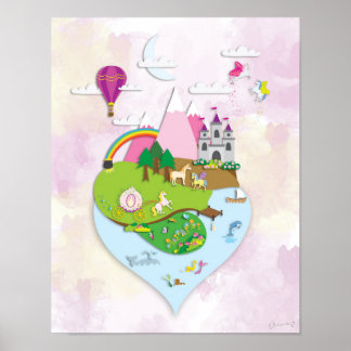 Poster på imagination Island (ingen text)