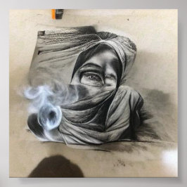 Poster Pappert värde (projektionsyta)