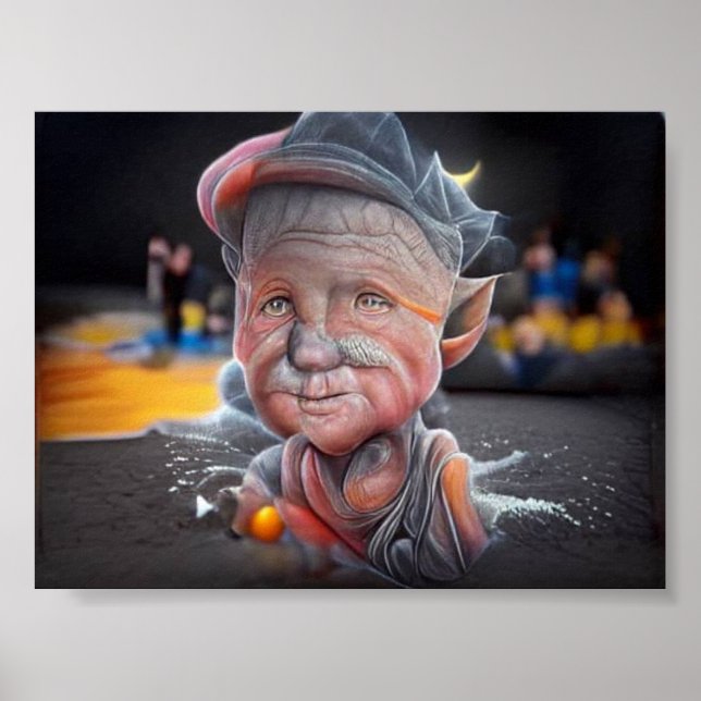 Poster Pappert värde (projektionsyta) (Framsidan)