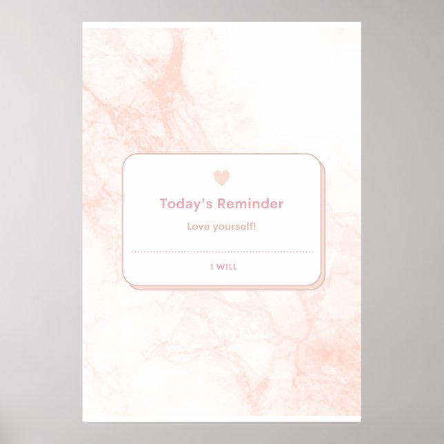 Poster Pappert värde (projektionsyta) (Framsidan)