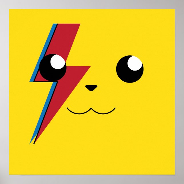 Poster para parede Picachu (Framsidan)