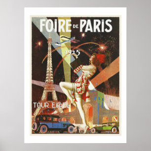 Poster - Paris-Vintagen 1925