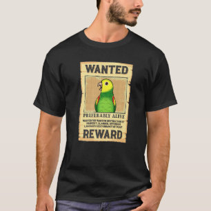 Poster Parrot I Dubbla Gult med Amazon T Shirt
