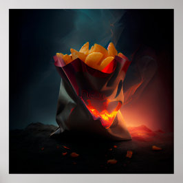 Poster påse av chip