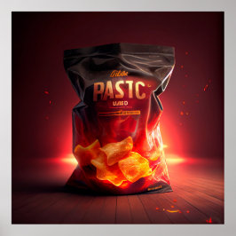 Poster påse av chip