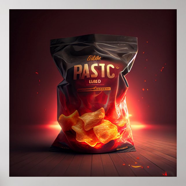 Poster påse av chip (Framsidan)