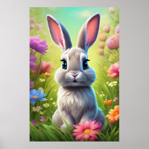 Poster påskhare