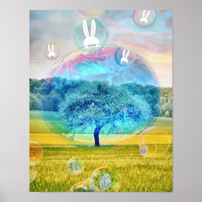 Poster påskhare (Framsidan)